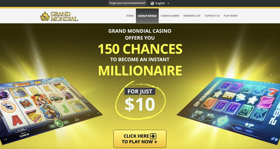 grand mondial casino Gameplay